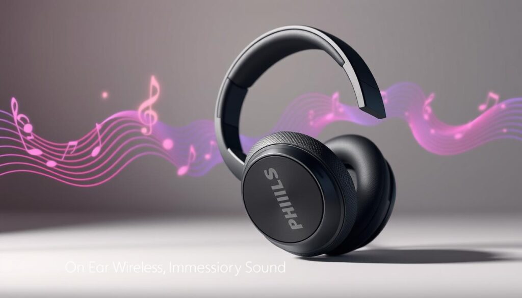 On-ear wireless headphones Philips